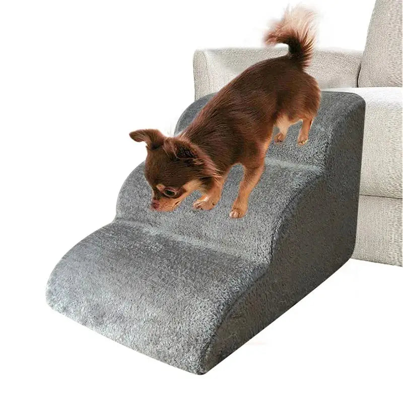 Dog Stairs Pet 3 Steps Stairs for Small Dog Cat Dog House Pet Ramp Ladder Anti-Slip Removable Dogs Bed Stairs Casa De Perro